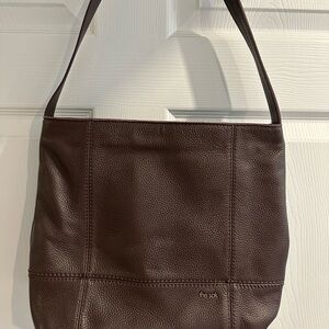 The Sak Rich Brown Leather Hobo style Bag